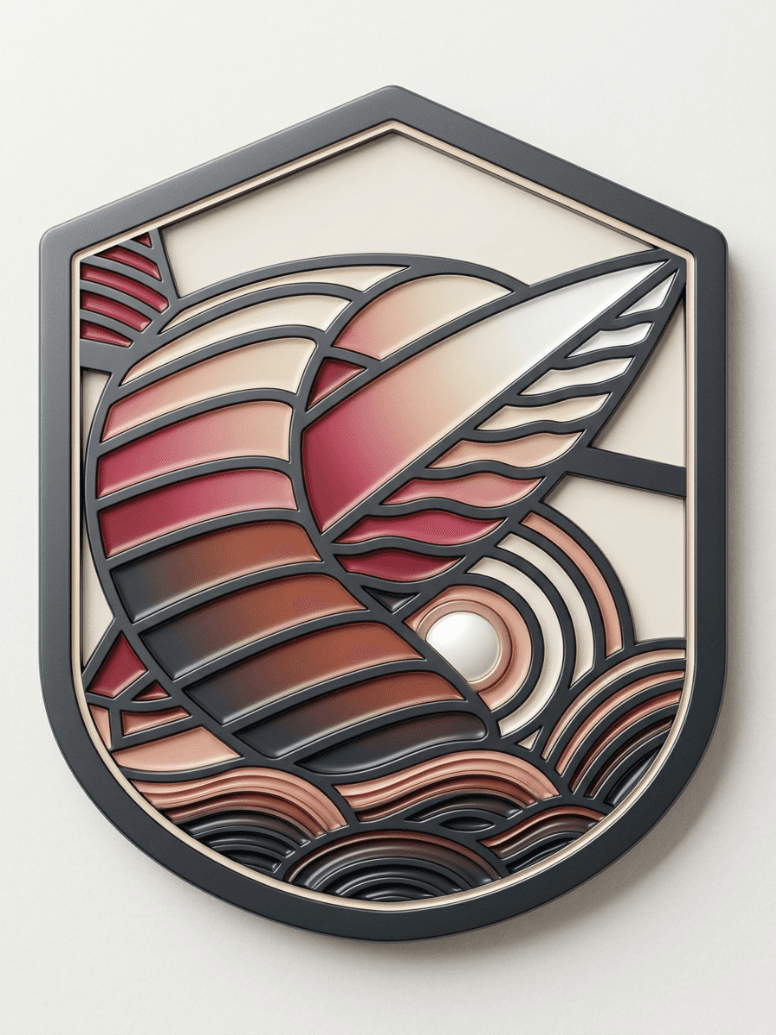 Blason en relief