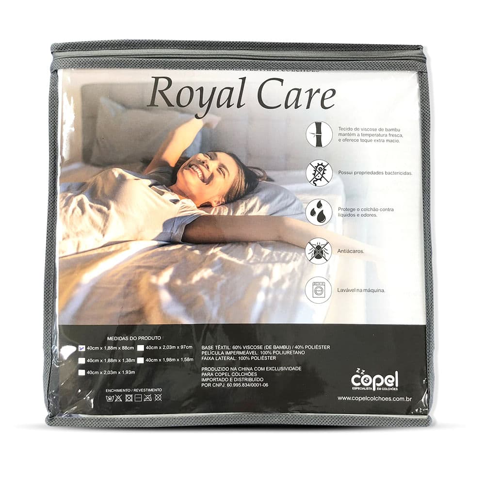 Protège-matelas imperméable blanc matelassé
