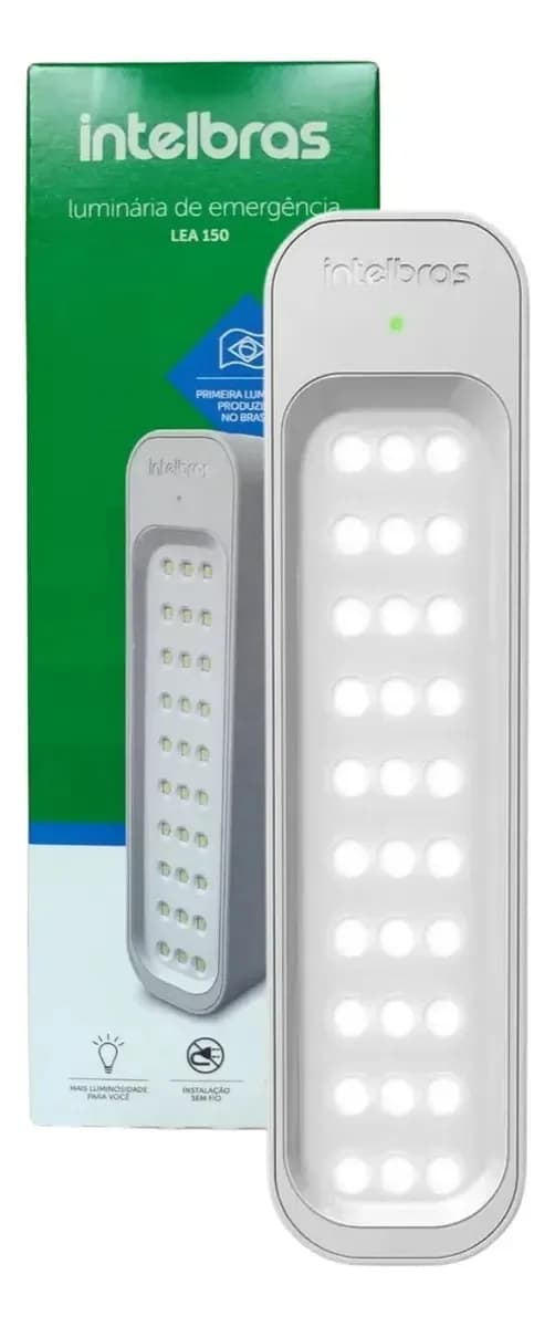 Luminaire autonome de secours Intelbras LEA 150