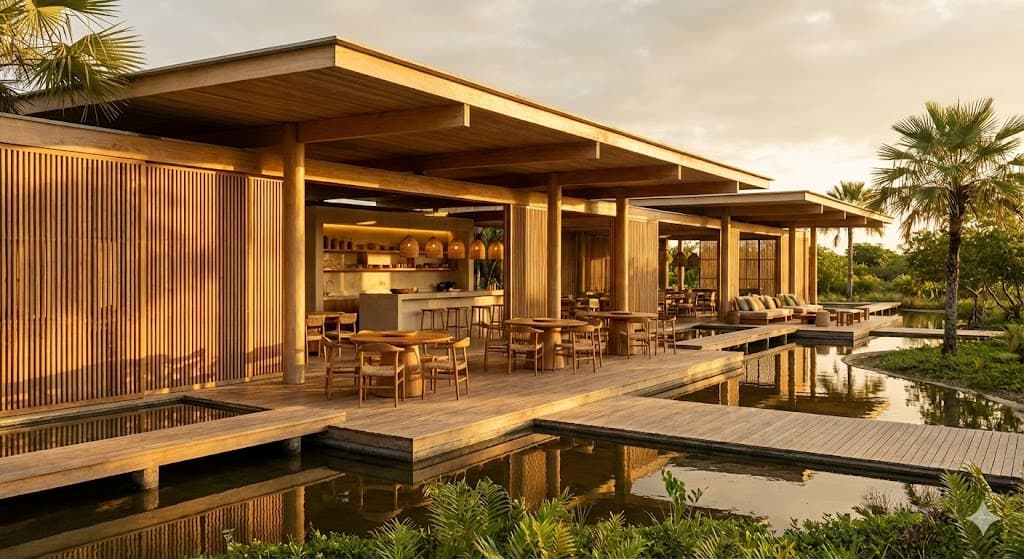 Restaurant Architecture Visualization 2