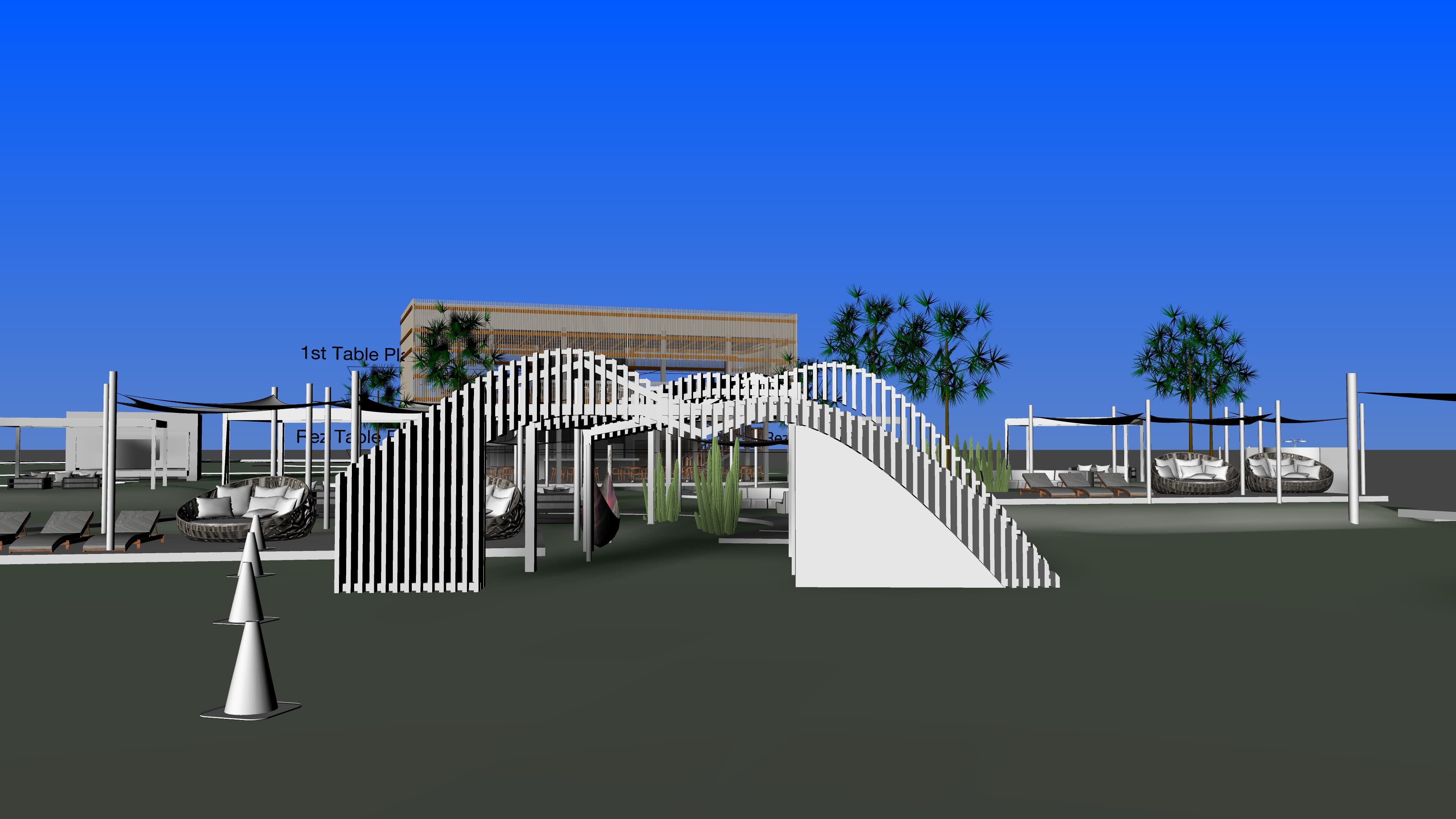 Le Beach Portal comme seuil scénographique