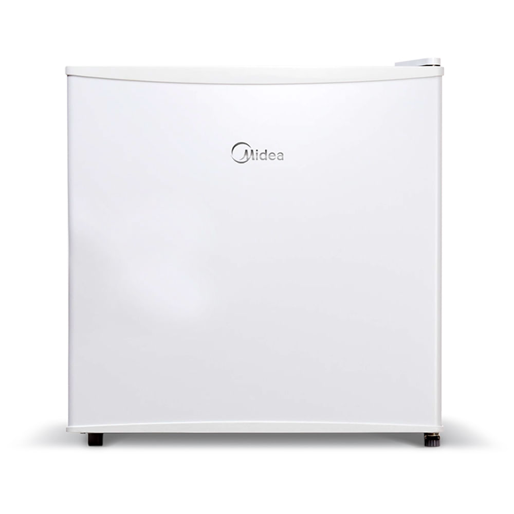 Frigobar blanc Midea Inverter de 45 litres vu de face