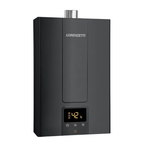 Chauffe-eau au gaz noir Lorenzetti LZ 1600DE-BK