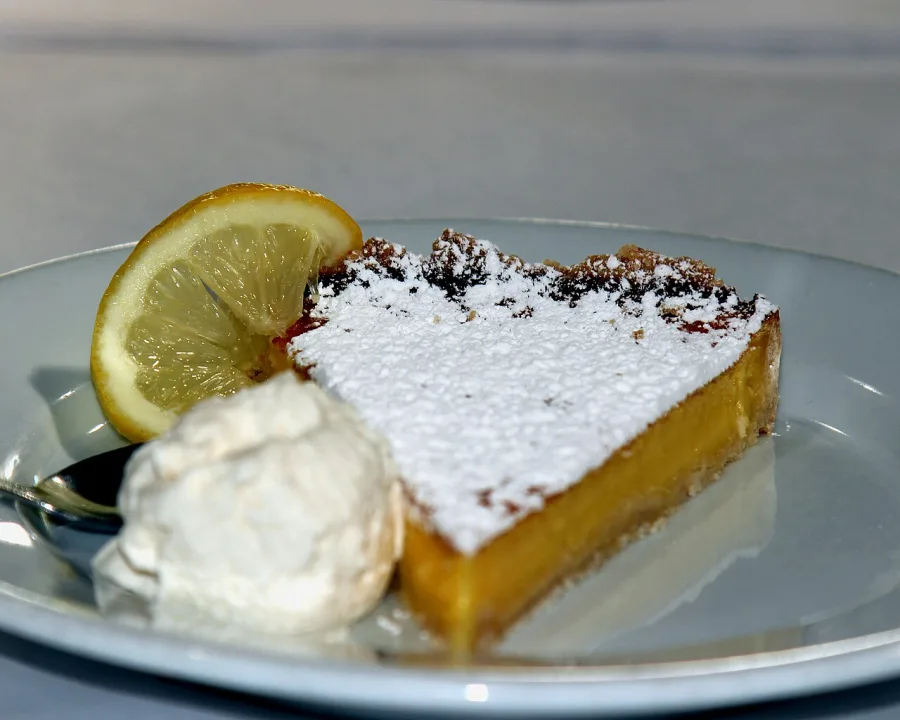 Tarte au citron, photographie illustrative issue de Wikimedia Commons